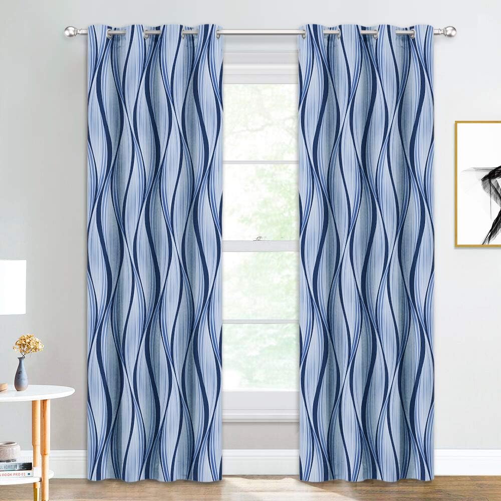 Best curtains for living room wave design