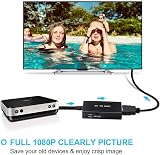 uhddadi RCA to HDMI Converter AV to HDMI Adapter 1080P PS2 PS3 DVD view 4