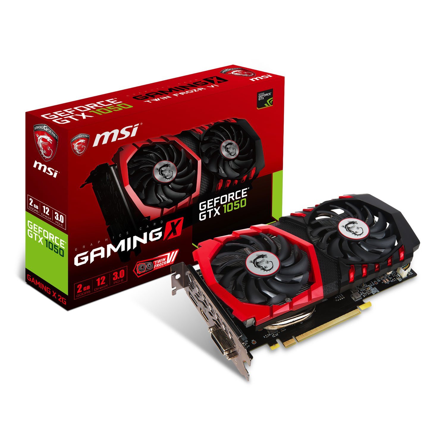 MSI GeForce GTX GAMING X G Tarjeta gráfica refrigeración Twin Frozr VI