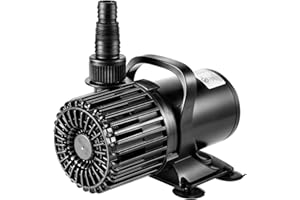 VIVOSUN 5300 GPH Submersible Water Pump, 310W Pond Pump, Ultra Quiet Aquarium Pump with 20FT. Lift Height for Pond Waterfall, Fish Tank, Statuary, or Hydroponics