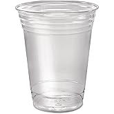 DART TP16DPK Ultra Clear Cups, Squat, 16-18 oz, PET, 50/Pack
