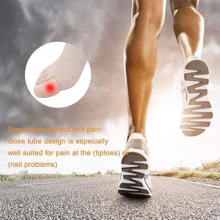 Amazon.com: Big Toe Caps 12Pieces - Breathable Gel Toe Protector, Great to Cushion Toe and Provides Pain Relief from Corns, Blisters, Missing or Ingrown ...