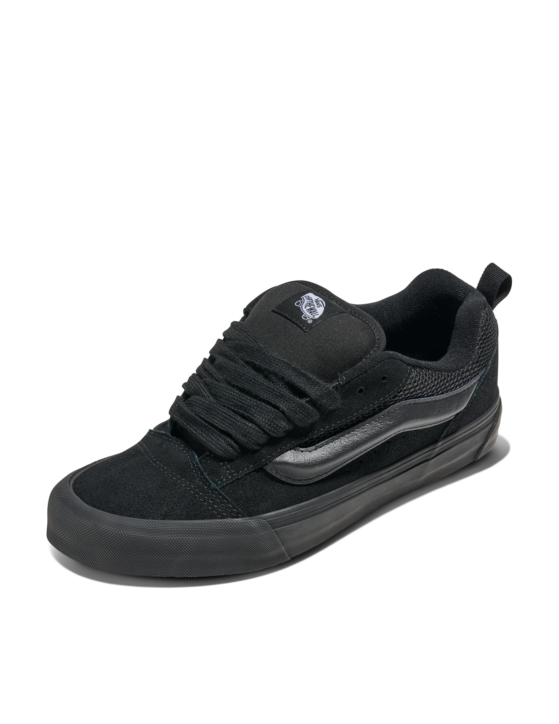 Vans Unisex Knu Skool Skate Shoe, Black/Black, 4.5/6 Image Vans Unisex Knu Skool Skate Shoe, Black/Black, 4.5/6 Image