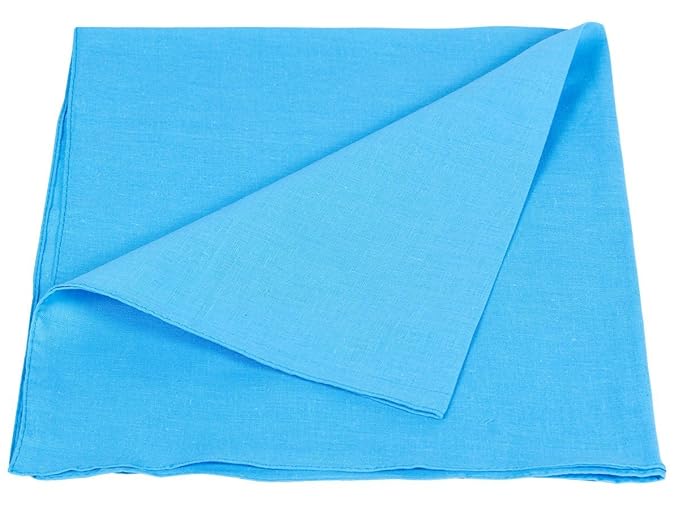 Alsino Bandana Zandana einfarbig Kopftuch Halstuch uni Farben 100% Baumwolle