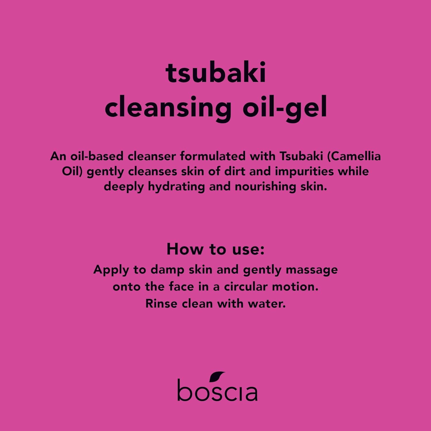 boscia Tsubaki Cleansing Oil-Gel, 5 Fl Oz: Premium Beauty