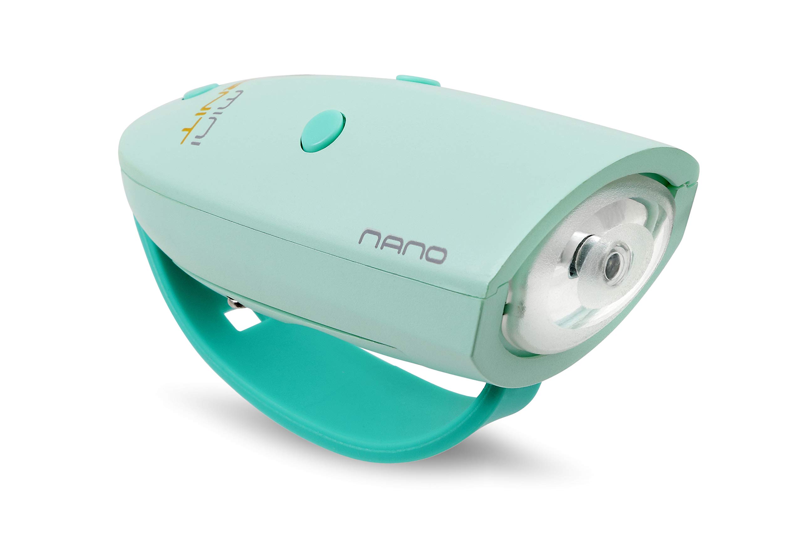 Hornit Mini Nano - Bike & Scooter Horn and Light for Children and Kids - 15 Sound Effects / 3 Light Settings
