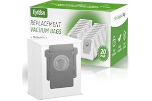 EYFASN 20 Pack i7 Vacuum Bags Compatible with irobot for Roomba i7+, i1+, i2+, i3+, i4+, i5+, i6+, i8+, j6+, j7+, j8+, j9+, s9+, Combo i5+, j5+, j7+, j9+ Bags Replacement Parts Dirt Disposal Bag