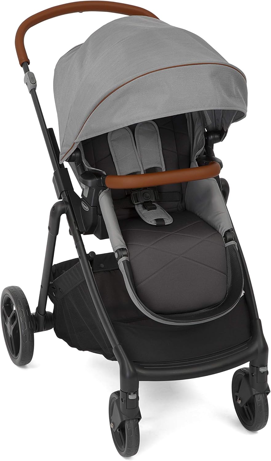 Graco Near2Me Pushchair (Birth to 4 Years Approx. 0-22 kg) with Slide2Me height adjustable feature - Image 3