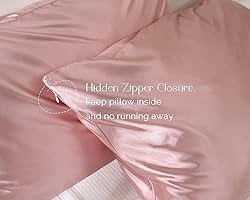 YANIBEST Satin Pillowcase, Silk Pillow Cases for