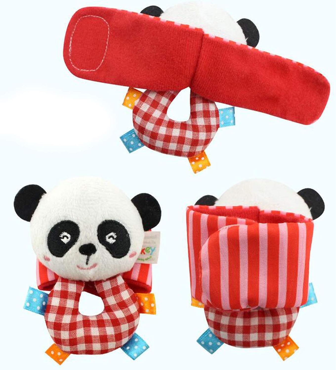 Nlatas Jouets En Peluche Pour Enfants Hochet Poignet Bebe Animal Dessin Anime Jouets Educatifs Convient Pour Bebe De 3 A 18 Mois Jouets D Eveil Et 1er Age Jeux Et Jouets Schoolofbabywearing Com