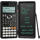 Upgraded 991ES Plus Desktop Scientific Calculator, ROATEE CalcNote Multiview 4-Line Display with Erasable LCD Writing Tablet,