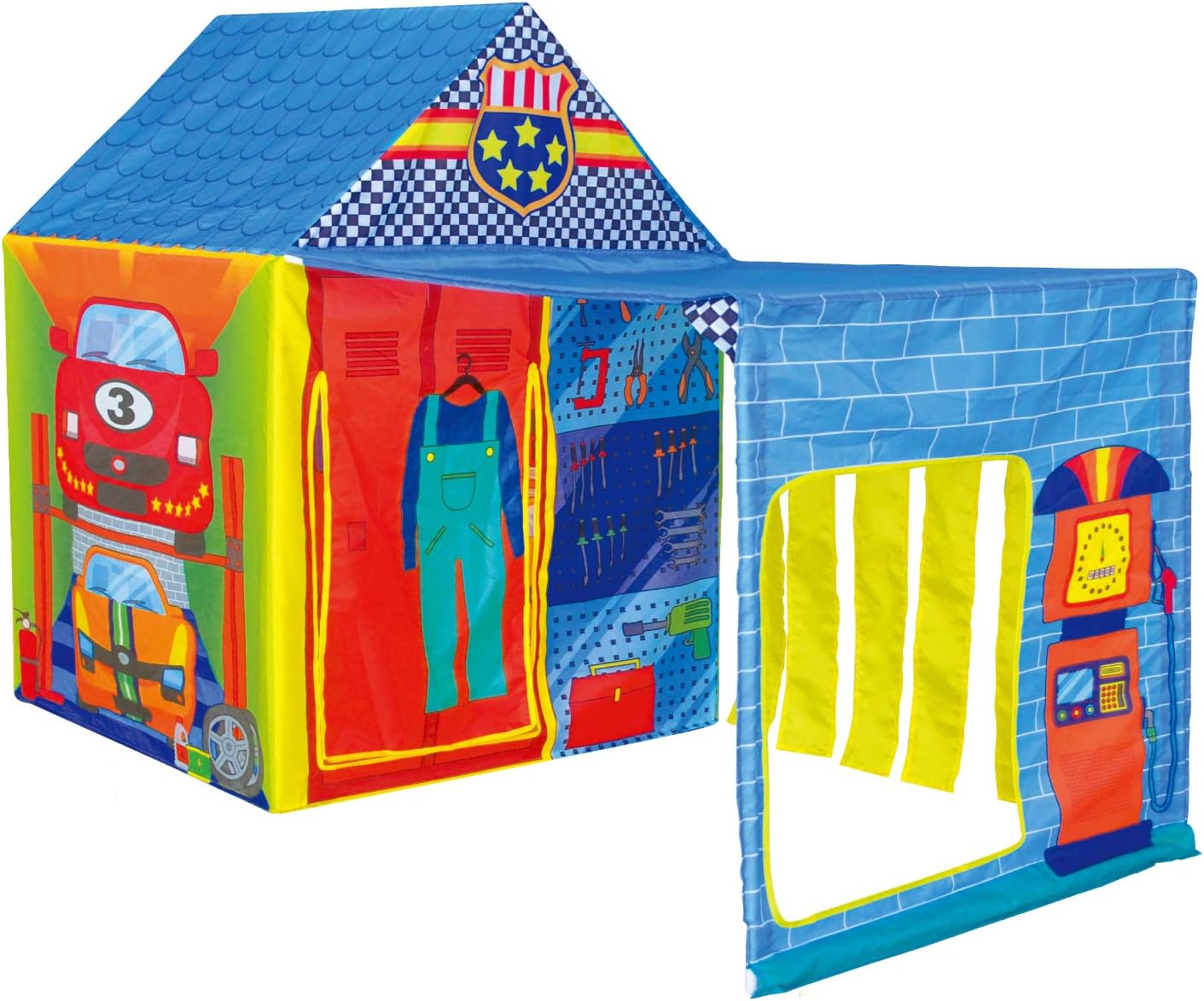 play house with garage