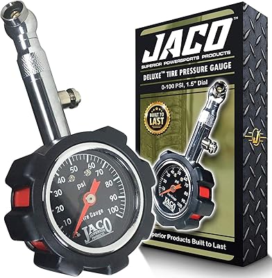 Medidor de presión de neumáticos Jaco Deluxe