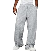 RoseSeek Men's Elastic Drawstring Waisted Sweatpants Casual Athletic Pants Workout Pants
