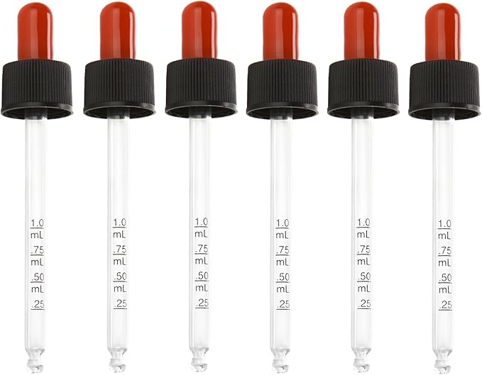 Calibrated Glass Dropper with 20/410 Neck Finish & 3 13/16" Glass