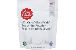 Ann Clark All Natural 100% Egg White Powder Made in USA, 230g.