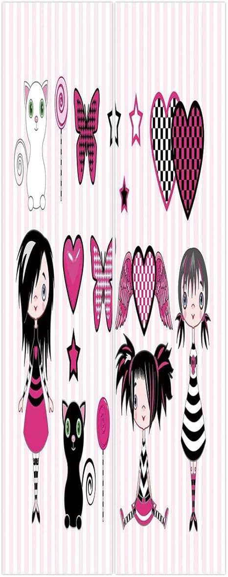 3d Door Wall Mural Wallpaper Stickers Teen Girls Room Decor