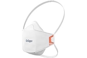 Dräger X-plore 1950 N95 respirator mask | NIOSH-approved respirator mask for construction, DIY, home improvement