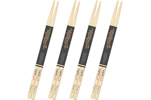 VANPHY Drum Sticks 5B Classic Maple Drumsticks Nylon Tip Drum Stick for Musical Instrument Percussion Drumstick for Kids Adults and Beginners (4 Pair)