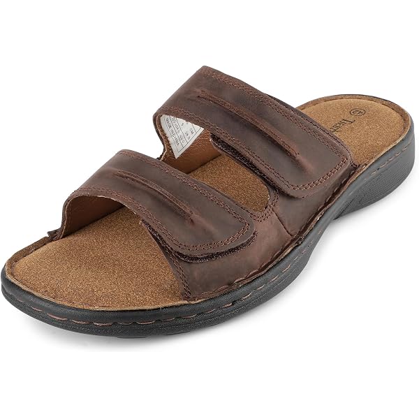 Hush Puppies Chocolate Brown Nubuck Criss Cross Sandals Amazon.com | Hush Puppies Men main image 3