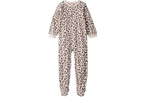 Carter's Big Girls Footed Microfleece PJ's Sleeper Pajamas