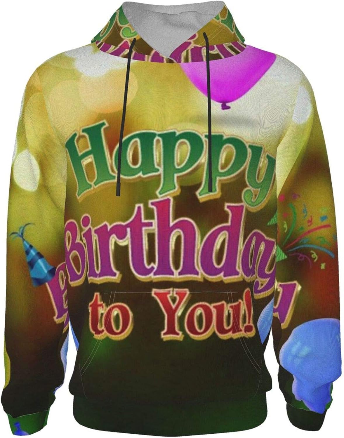 Boys Girls Hoodies Sweatshirt, Happy Birthday Youth