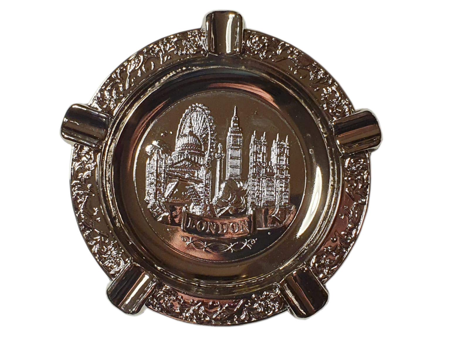 London Souvenir Metal Ashtray - Great British Gift