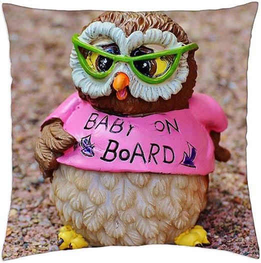owl baby pillow