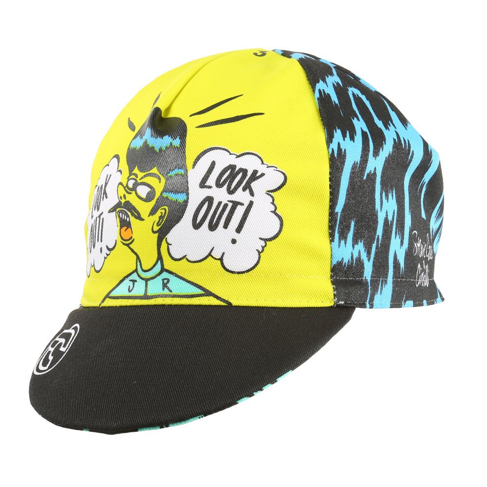 Cinelli Unisex Stevie Gee Cycling Cap, Look Out, One Size UK