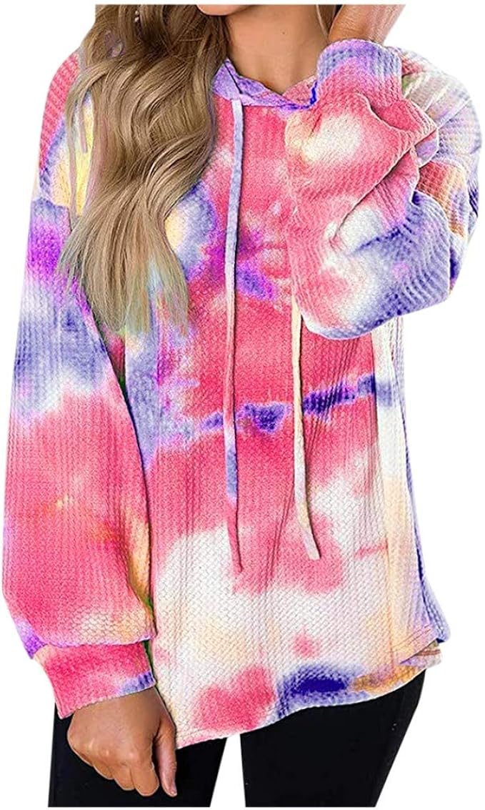 tie dye womens sweatshirt