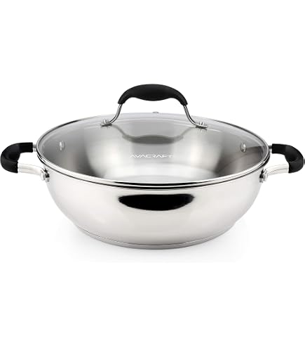 Endo Shoji ASTI101 Murano Saute Pan - 7.1 Inch Induction Compatible Stainless Steel - View #13