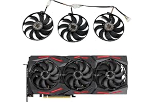 T129215SU 7Pin GPU Card Cooler Fans for ASUS ROG Strix-GeForce RTX 2070 2080 Super Ti Gaming RTX2080 RTX2080Ti Fan