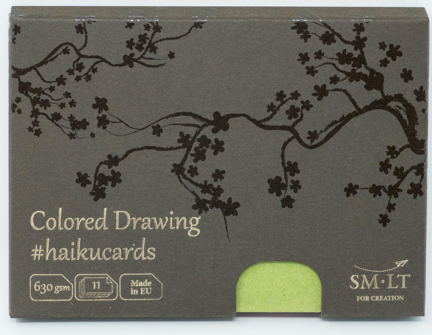 SMLT 11 (630)/Mix Haiku Cards 147X106 Mix of Coloured Paper Cards Box 630 – 11