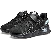 Hetios Kids Shoes Girls Lightweight Athletic Running Shoes Breathable Knit School Sports Shoes (Toddler/Little Kid/Big Kid)