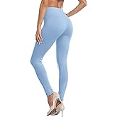 LIGHTBACK High Waisted Workout Leggings for Women Buttery Soft Yoga Leggings Full Length Gym Tights