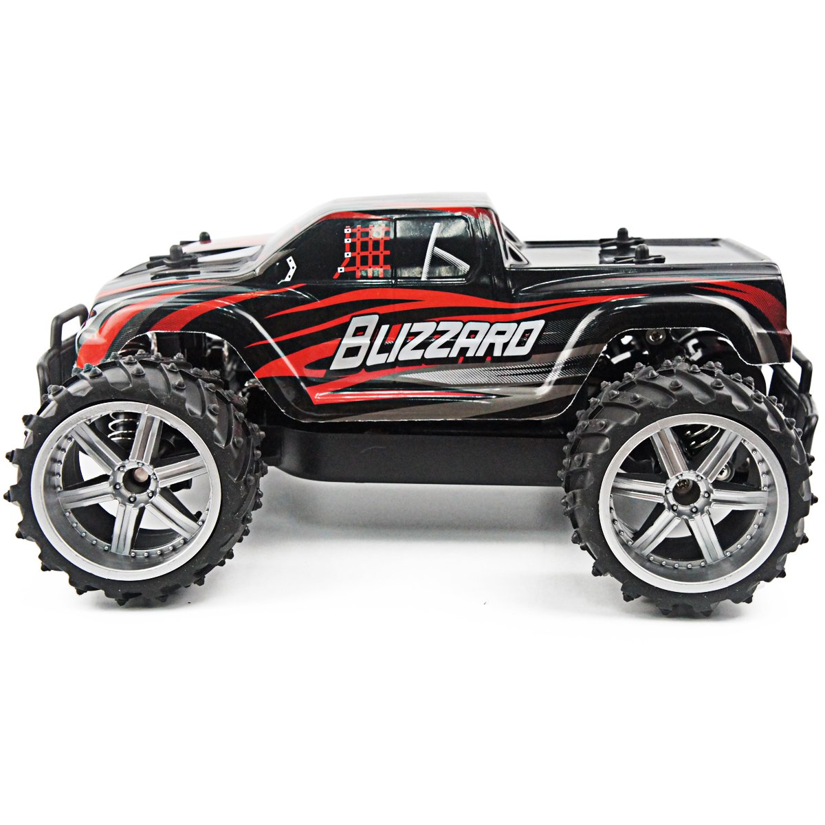 Fistone RC Car 2.4G High Speed Racing Car 20km/h 1:16 Scale 2WD Electric Radio Control Monster Truck Rock Off-Road Vehicle Buggy Hobby Electronic Game Toys Model