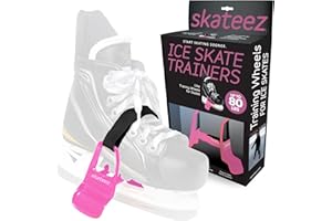 Skateez Skate Trainers for Ice Skates (Small, Pink)- Ice Skate Trainer for Kids, Toddlers, Youth & Beginners | Skate Trainer 
