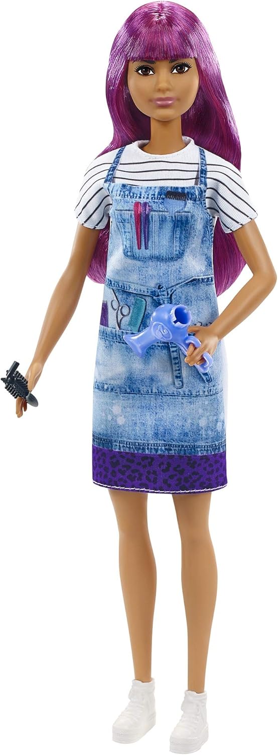 Barbie Salon Stylist Doll, Multi-colored, 12 inches