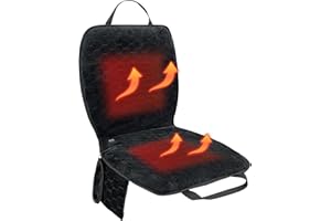 MYDAYS OUTDOOR Portable Heated Seat Cushion,Foldable Heated Stadium Seat for Bleachers,USB Powered Heated Seats for Outdoors Great for Sports, Fishing, Concerts