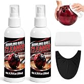 1DFAUL 400ml Bowling Ball Cleaner Removes Oil Dirt Belt Marks Restores Grip | Quickly Dissolves Stubborn Stains, Restores Performance &amp; Extends Lifespan, Perfect for Bowling Enthusiasts
