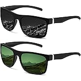 KALIYADI Sunglasses Men Mens-Sunglasses Polarized-Sunglasses-Men: Polarized Sun Glasses With UV400 Protection for Driving