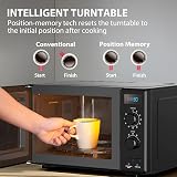 Toshiba 900W 23L Microwave Oven with 1050W Grill, 8 Auto Menus, Black view 5