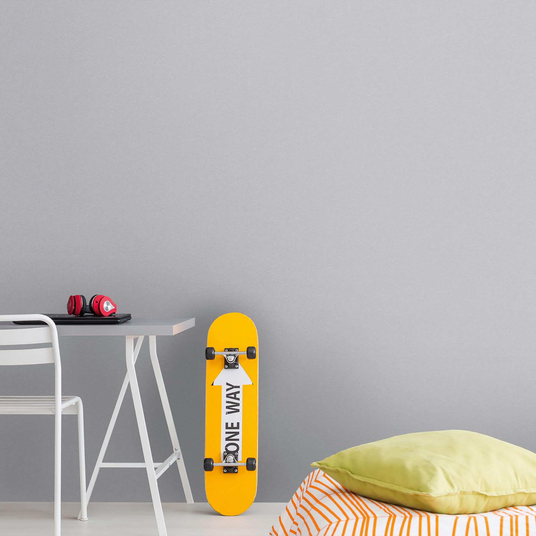 Livingwalls Travel Styles Non-Woven Wallpaper - Colour Textured Wallpaper in Grey - Scandinavian Wall Wallpaper for Various Rooms in 10.05 m x 0.53 m
