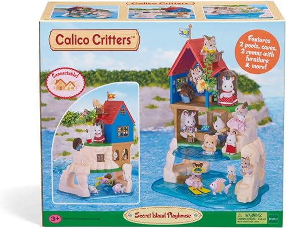 secret island playhouse gift set