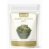 AEJESOP Curry Leaves dried, Curry Leaf from India, 1.76oz(50 g)