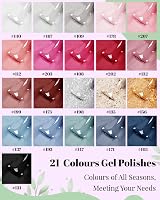 Phoenixy Gel Nail Polish 21 Colors Set with Base Top Matte 8ml view 2
