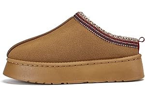 KIFIWUI Women's Platform Mini Boots - Cozy Fur-Lined Ankle Boots for Warm and stylish snow boots