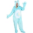 Care Bears Bedtime Bear Adult Halloween Costume | Goodnight Dream | Mascot Jumpsuit | 80s TV Show Character