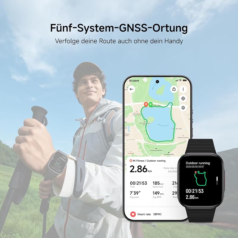 Redmi Watch 6 Lite, Fitnesstracker, 18 Tage Akku, Steel Gray