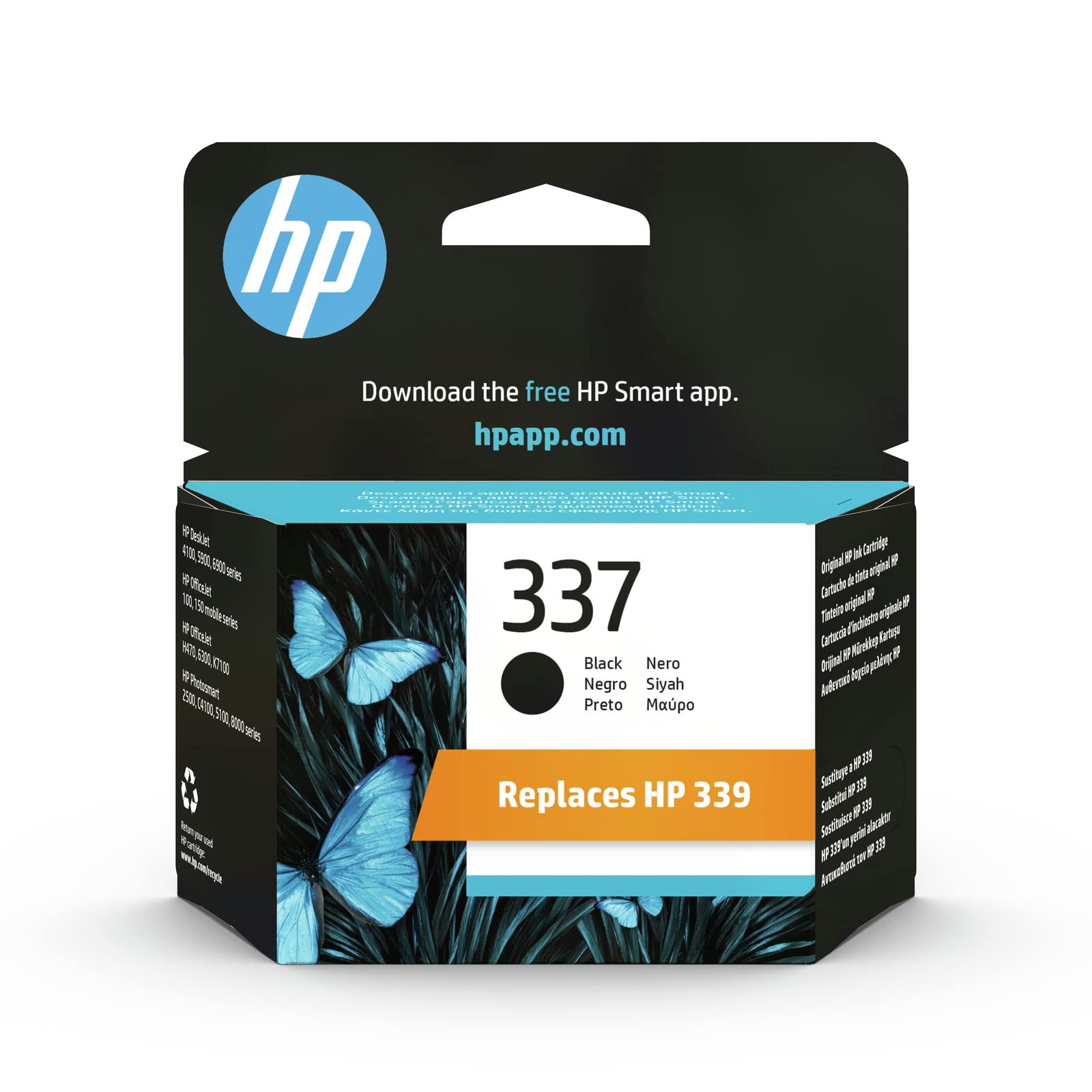 HP 337 Tintenpatrone 11 ml schwarz